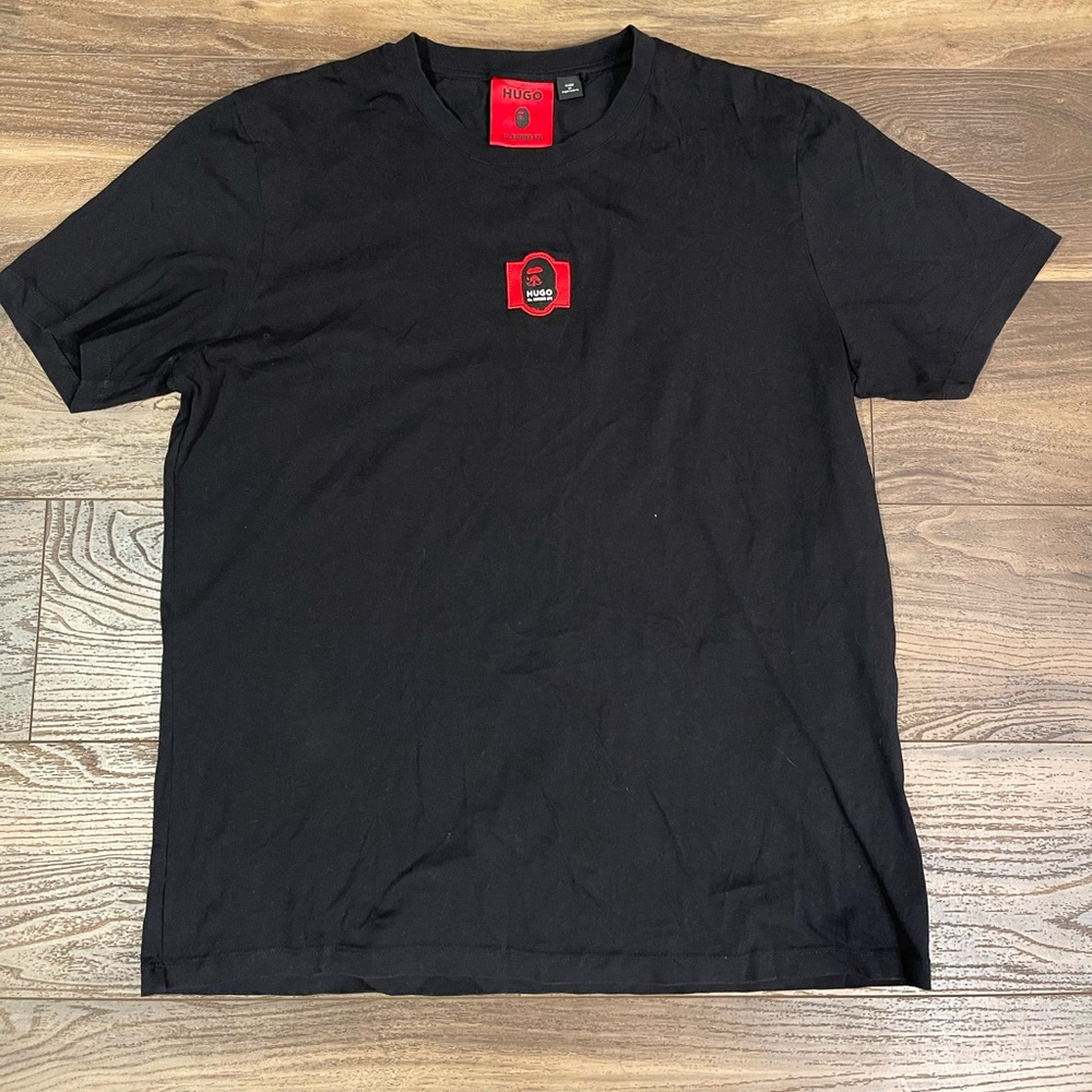 Men’s HUGE BOSS Mr. Bathing Ape Logo Tee Size XL